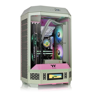 Torre PC Torre Thermaltake Micro ATX Ciruela SPCC 4 Ranuras Expansión Sin Fuente