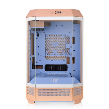 Torre PC Caja PC Thermaltake Micro Torre SPCC Durazno Vidrio Templado 4XUSB Audio Torre PC Caja PC Thermaltake Micro Torre SPCC Durazno Vidrio Templado 4XUSB Audio