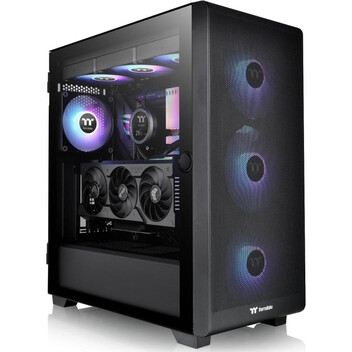 Torre PC Thermaltake S250 TG ARGB Black Midi Tower ATX Cristal Templado USB 3.0 Negra
