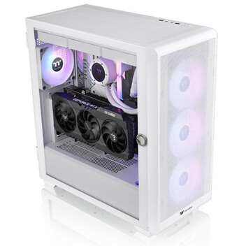 Torre PC Thermaltake S250 TG ARGB Snow Midi Tower ATX Cristal Templado USB 3.0 Blanca