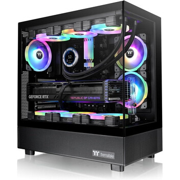 Torre PC Thermaltake View 270 TG ARGB Black Mid Tower Cristal Templado USB-C Negra