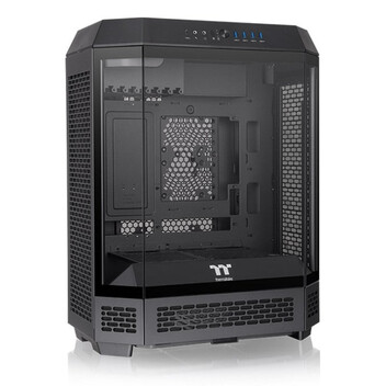 Torre PC Caja Thermaltake Midi Tower Negro SPCC Vidrio Templado RGB ATX/mATX/Mini-ITX Torre PC Caja Thermaltake Midi Tower Negro SPCC Vidrio Templado RGB ATX/mATX/Mini-ITX