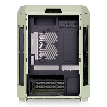 Torre PC Torre Thermaltake Green ATX Vidrio Templado Iluminación RGB Midi Tower Gaming