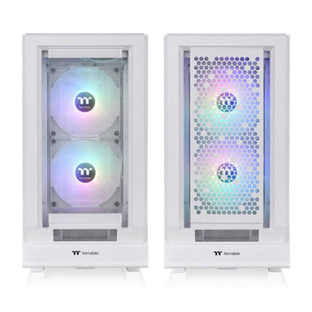 Torre PC Caja Thermaltake Midi Tower Blanca SPCC RGB Vidrio Templado ATX/EATX USB-C