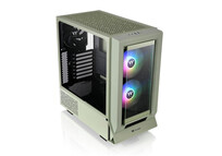 Torre PC Torre Thermaltake Verde Midi Tower Ventanas Vidrio Templado RGB ATX 7 Slot 2x140mm