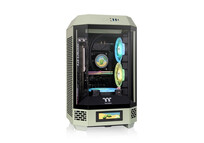 Torre PC Thermaltake The Tower 250 Mini-ITX 2x120mm Verde Matcha Vidrio Templado