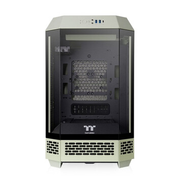 Torre PC Thermaltake The Tower 250 Mini-ITX 2x120mm Verde Matcha Vidrio Templado