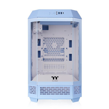 Torre PC Torre Thermaltake Mini Tower Azul SPCC Pantalla LCD Ventana Lateral Mini-ITX