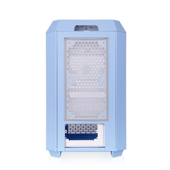 Torre PC Torre Thermaltake Mini Tower Azul SPCC Pantalla LCD Ventana Lateral Mini-ITX