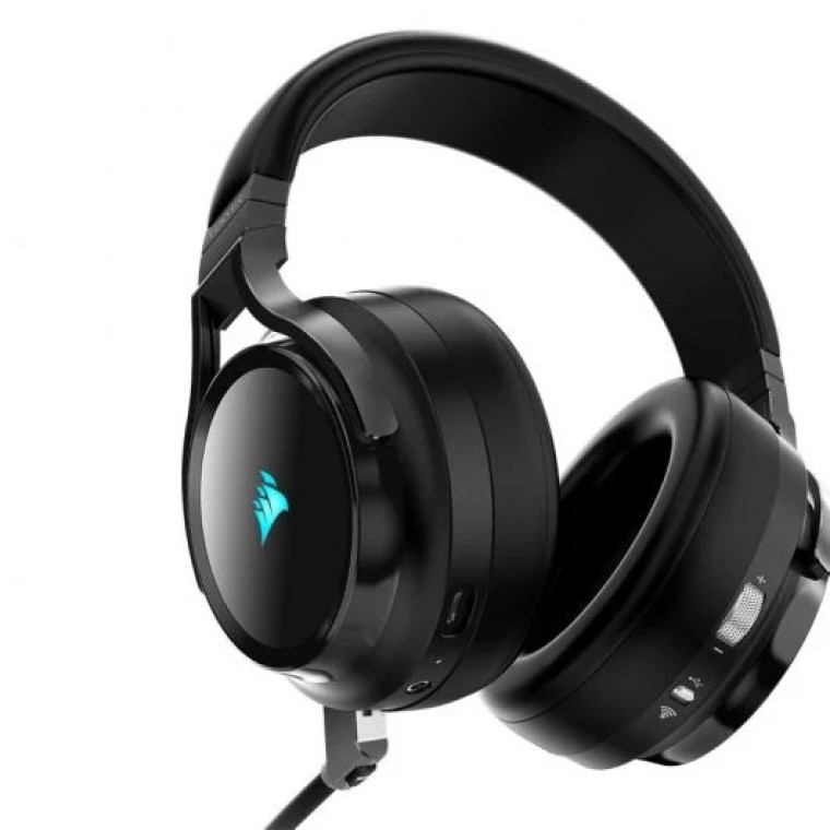 Corsair Virtuoso RGB Wireless Auriculares Gaming 7.1 Inalámbricos Carbón