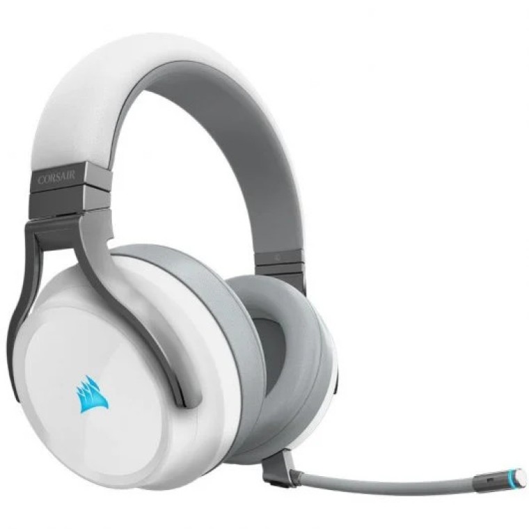 Corsair Virtuoso RGB Wireless Auriculares Gaming 7.1 Inalámbricos Blancos