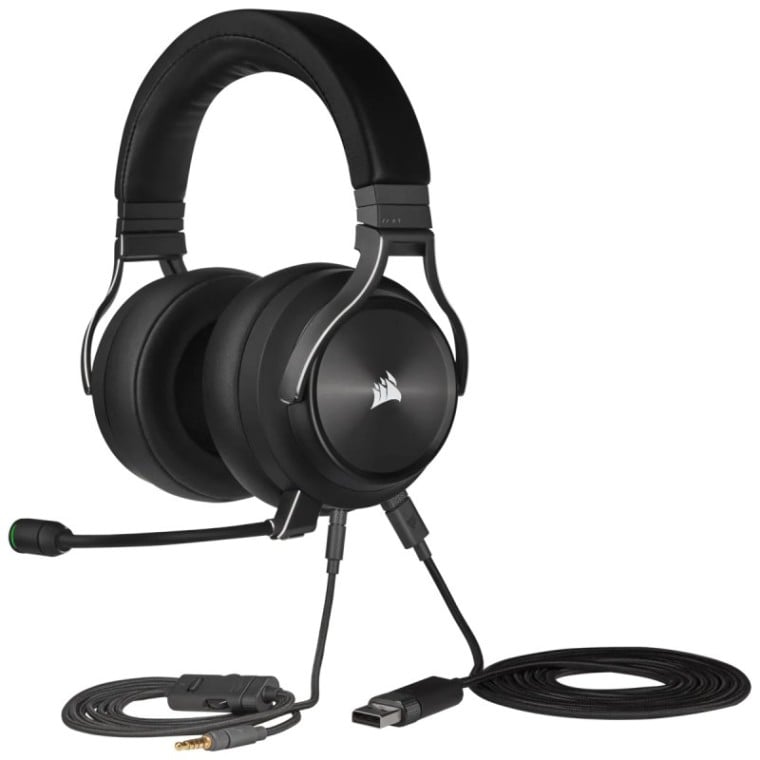 Corsair VIRTUOSO RGB WIRELESS XT Slate Auriculares Gaming Inalámbricos