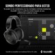 Corsair HS65 Wireless V2 Auriculares Gaming Inalámbricos 7.1 Negros