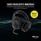 Corsair HS65 Wireless V2 Auriculares Gaming Inalámbricos 7.1 Negros