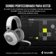 Corsair HS65 Wireless V2 Auriculares Gaming Inalámbricos 7.1 Blancos