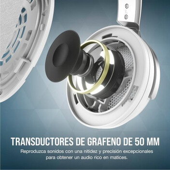 Corsair Virtuoso Pro Auriculares Gaming Blancos Corsair Virtuoso Pro Auriculares Gaming Blancos