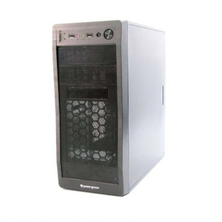 Powergreen CAJ-00001-BL Semi Torre ATX USB 3.0 Negra