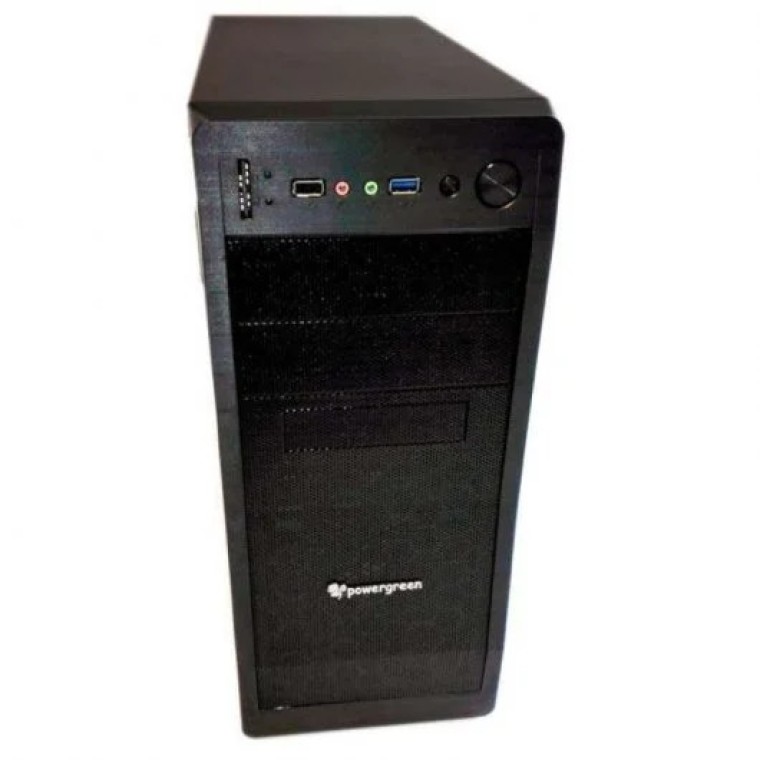 Powergreen CAJ-00928-GAM Semi Torre ATX USB 3.0 Negra