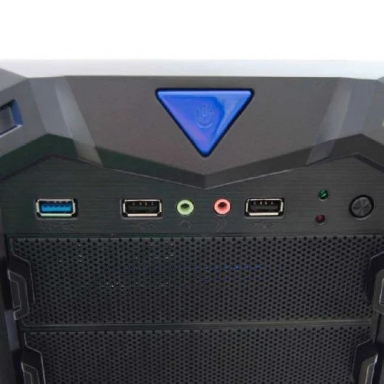 Powergreen CAJ-00931-GAM Semi Torre ATX USB 3.0 Negra