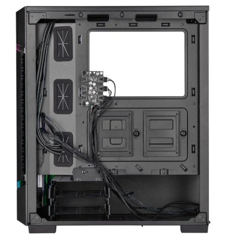 Corsair iCUE 220T RGB Airflow Cristal Templado USB 3.0 Negra