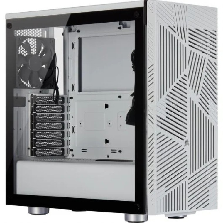 Corsair 275R Cristal Templado USB 3.0 Blanca