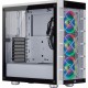 Corsair iCUE 465X RGB Cristal Templado USB 3.0 Blanca