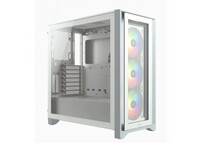 Corsair iCUE 4000X RGB Cristal Templado USB 3.0 Blanca