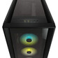 Corsair iCUE 5000X Torre ATX RGB Cristal Templado Negra