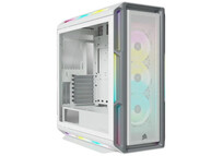 Corsair iCUE 5000T RGB Cristal Templado USB 3.0 Blanca
