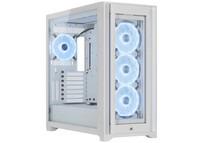 Corsair iCUE 5000X RGB QL Edition Cristal Templado USB 3.1 Blanca