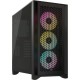 Corsair iCUE 4000D RGB AIRFLOW Cristal Templado USB 3.2 Negra