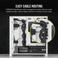 Corsair iCUE 4000D RGB AIRFLOW Cristal Templado USB 3.2 Blanca Corsair iCUE 4000D RGB AIRFLOW Cristal Templado USB 3.2 Blanca