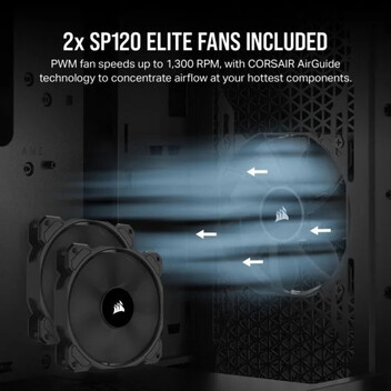 Corsair 3000D AIRFLOW Cristal Templado USB 3.0 Negra Corsair 3000D AIRFLOW Cristal Templado USB 3.0 Negra
