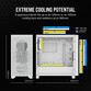 Corsair 3000D AIRFLOW Cristal Templado USB 3.0 Blanca Corsair 3000D AIRFLOW Cristal Templado USB 3.0 Blanca