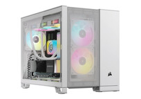 Torre PC Torre Corsair Midi Tower ATX Blanca Ventana Lateral Enfriamiento Líquido USB-C