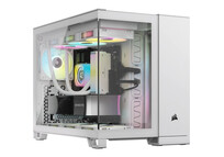 Torre PC Torre Corsair 2500X Blanco ATX Vidrio Templado 2x USB 3.2 Gen1 1x USB 3.2 Gen2