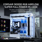 Torre PC Corsair iCUE LINK 9000D RGB AIRFLOW Full Tower ATX Cristal Templado USB-C Blanca Torre PC Corsair iCUE LINK 9000D RGB AIRFLOW Full Tower ATX Cristal Templado USB-C Blanca
