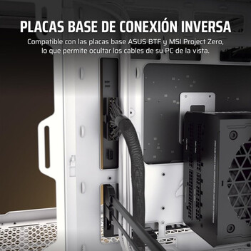 Torre PC Corsair 6500X Semitorre ATX Doble Cristal Templado USB-C Negro Obsidiana