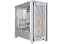Torre PC Corsair FRAME 4000D RS ARGB Semi Torre E-ATX Cristal Templado USB-C Blanca
