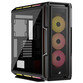Torre PC Corsair iCUE LINK 5000T LX RGB Mid Tower EATX Cristal Templado USB-C Negra