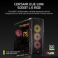Torre PC Corsair iCUE LINK 5000T LX RGB Mid Tower EATX Cristal Templado USB-C Negra