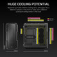 Torre PC Corsair 5000T Mid Tower EATX Cristal Templado USB-C Negra