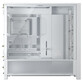 Torre PC Corsair FRAME 5000D RS Torre E-ATX Cristal Templado USB-C Blanca