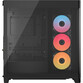 Torre PC Torre Corsair 4500X RS-R ARGB Cristal Templado Midi Tower Negro USB 3.2 ATX 3x120mm