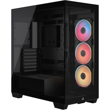 Torre PC Corsair 3500X LX-R RGB Vidrio Templado 3x Ventiladores Soporte E-ATX Gestión Avanzada de Ca Torre PC Corsair 3500X LX-R RGB Vidrio Templado 3x Ventiladores Soporte E-ATX Gestión Avanzada de Ca