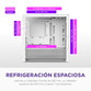 Torre PC Caja PC NZXT H3 Flow Blanco Vidrio Templado Micro ATX Mini-ITX Midi Tower Torre PC Caja PC NZXT H3 Flow Blanco Vidrio Templado Micro ATX Mini-ITX Midi Tower