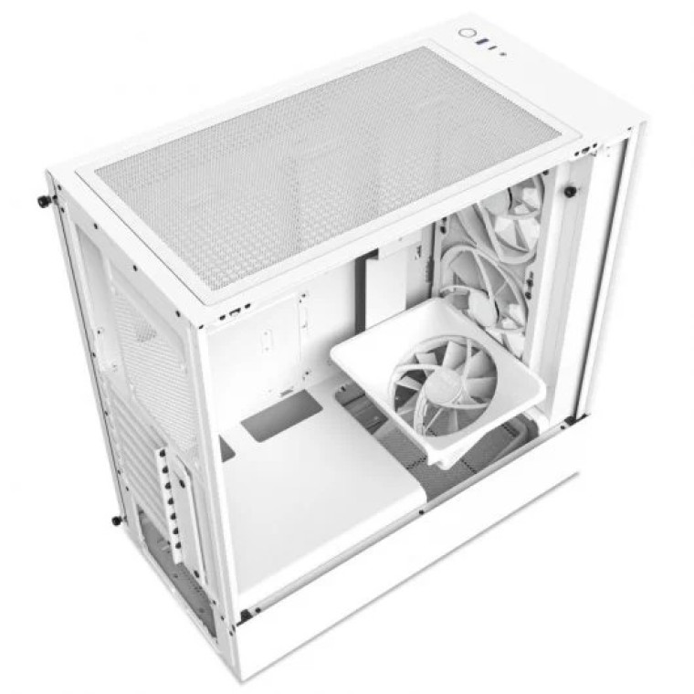 NZXT H5 Elite Cristal Templado USB-C/3.1 Blanca