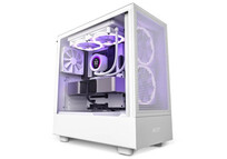 NZXT H5 Flow Cristal Templado USB-C/3.1 Blanca