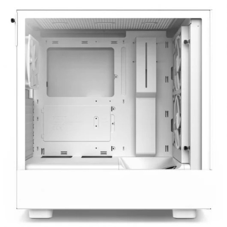 NZXT H5 Flow Cristal Templado USB-C/3.1 Blanca