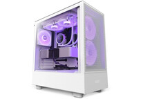 NZXT H5 Flow RGB Midi Tower Cristal Templado USB-C Blanca